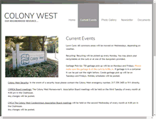 Tablet Screenshot of colonywest.info